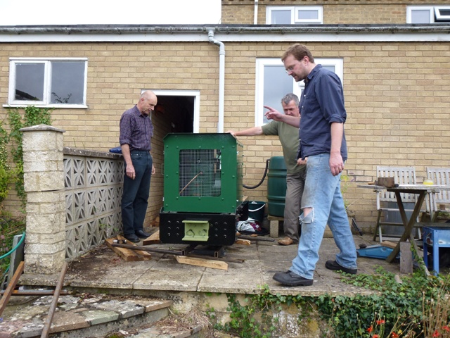 Loco turned on patio