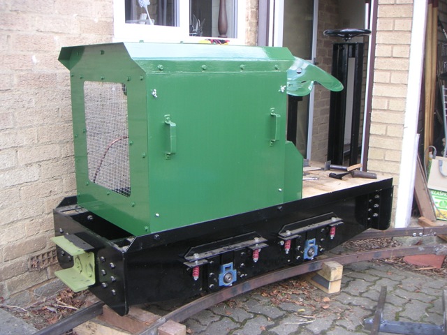 Loco outside the Works